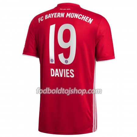 FC Bayern München Alphonso Davies 19 Hjemmebanetrøje 2020-21 S/S